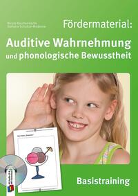 Vorderes Coverbild Fördermaterial: Auditive Wahrnehmung und phonologische Bewusstheit