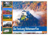 Vorderes Coverbild Die Festung Hohenwerfen (Wandkalender 2025 DIN A2 quer), CALVENDO Monatskalender