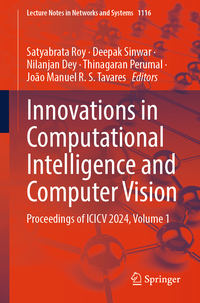 Vorderes Coverbild Innovations in Computational Intelligence and Computer Vision