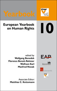 Vorderes Coverbild European Yearbook on Human Rights 2010