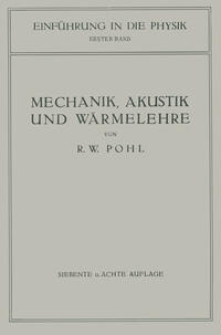 Vorderes Coverbild Einführung in die Mechanik, Akustik und Wärmelehre
