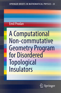 Vorderes Coverbild A Computational Non-commutative Geometry Program for Disordered Topological Insulators