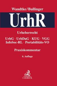 Vorderes Coverbild Praxiskommentar Urheberrecht