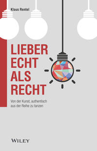 Vorderes Coverbild Lieber echt als recht