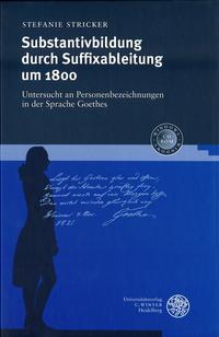 Vorderes Coverbild Substantivbildung durch Suffixableitung um 1800