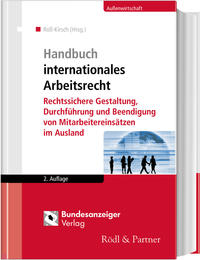Vorderes Coverbild Handbuch internationales Arbeitsrecht