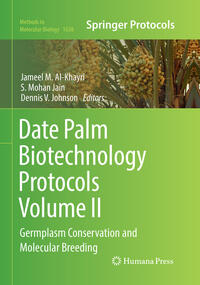 Vorderes Coverbild Date Palm Biotechnology Protocols Volume II