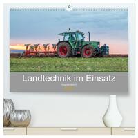 Vorderes Coverbild Landtechnik im Einsatz (hochwertiger Premium Wandkalender 2025 DIN A2 quer), Kunstdruck in Hochglanz