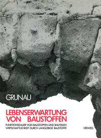 Vorderes Coverbild Lebenserwartung von Baustoffen