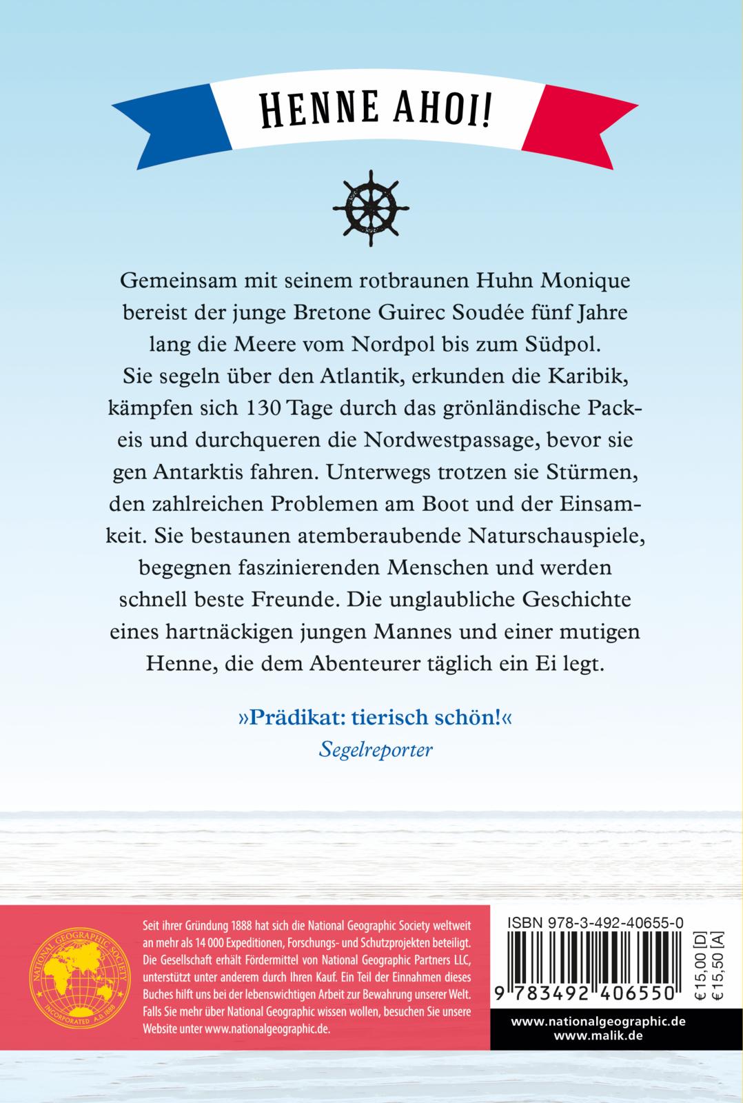 Rückseitencover Seefahrt mit Huhn