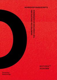 Vorderes Coverbild Der Zustand des Erlebens – The Condition of Experience