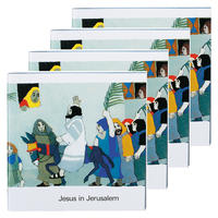 Vorderes Coverbild Jesus in Jerusalem (4er-Pack)