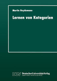 Vorderes Coverbild Lernen von Kategorien