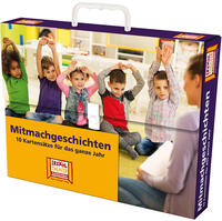 Vorderes Coverbild Mitmachgeschichten / Kamishibai Bildkarten