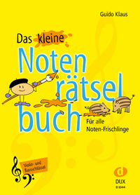 Vorderes Coverbild Das kleine Notenrätselbuch