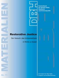 Vorderes Coverbild Restorative Justice