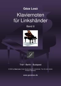 Vorderes Coverbild Klaviernoten für Linkshänder - Band II