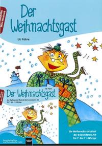 Vorderes Coverbild Der Weihnachtsgast. Buch und AudioCD
