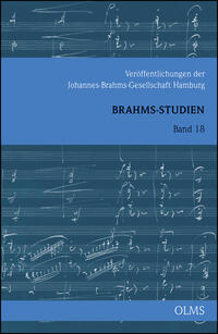 Vorderes Coverbild Brahms-Studien Band 18