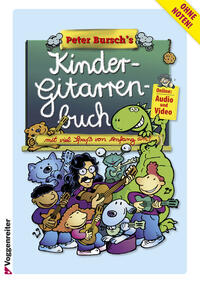 Vorderes Coverbild Peter Bursch's Kindergitarrenbuch