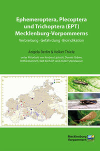 Vorderes Coverbild Ephemeroptera, Plecoptera und Trichoptera (EPT) Mecklenburg-Vorpommerns