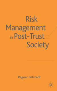 Vorderes Coverbild Risk Management in Post-Trust Societies