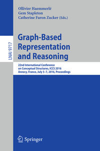 Vorderes Coverbild Graph-Based Representation and Reasoning
