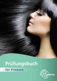 Vorderes Coverbild Prüfungsbuch für Friseure