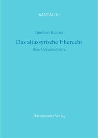 Vorderes Coverbild Das altassyrische Eherecht