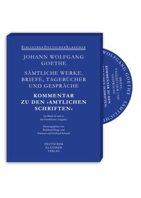 Vorderes Coverbild Sämtliche Werke. Briefe, Tagebücher und Gespräche Amtliche Schriften
