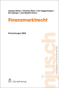 Vorderes Coverbild Finanzmarktrecht