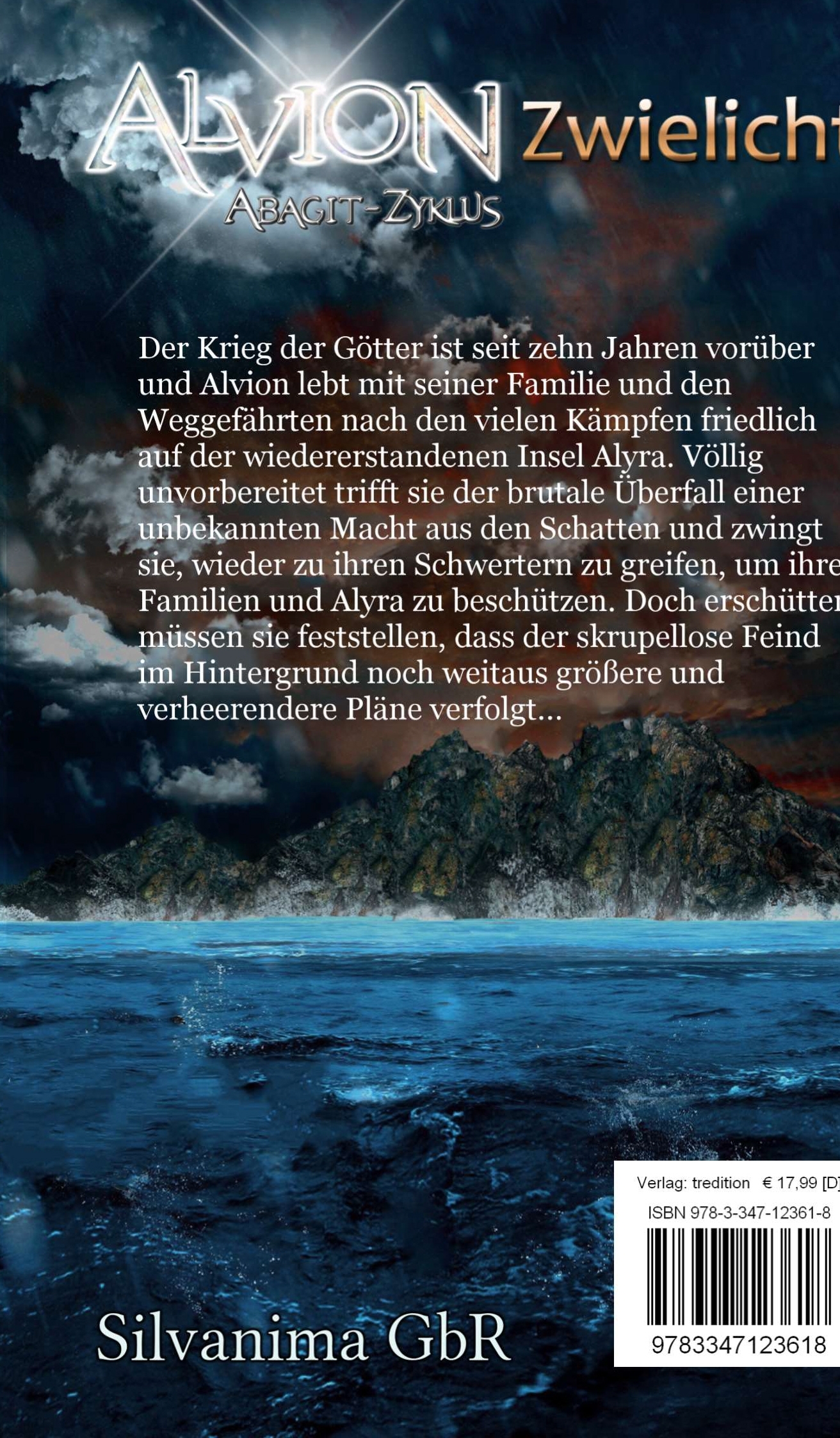 Rückseitencover Alvion - Zwielicht