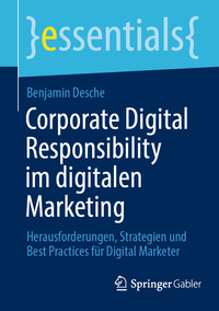 Vorderes Coverbild Corporate Digital Responsibility im digitalen Marketing