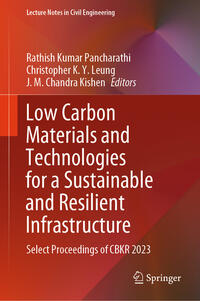 Vorderes Coverbild Low Carbon Materials and Technologies for a Sustainable and Resilient Infrastructure