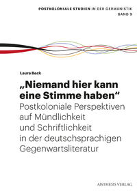 Vorderes Coverbild "Niemand hier kann eine Stimme haben"