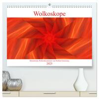 Vorderes Coverbild Wolkoskope - Himmlische Wolkenkreationen (hochwertiger Premium Wandkalender 2025 DIN A2 quer), Kunstdruck in Hochglanz