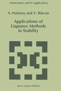 Vorderes Coverbild Applications of Liapunov Methods in Stability
