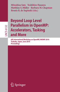 Vorderes Coverbild Beyond Loop Level Parallelism in OpenMP: Accelerators, Tasking and More