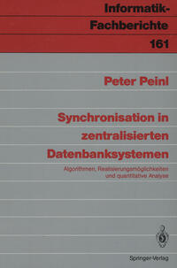 Vorderes Coverbild Synchronisation in zentralisierten Datenbanksystemen