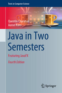 Vorderes Coverbild Java in Two Semesters