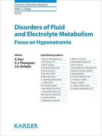 Vorderes Coverbild Disorders of Fluid and Electrolyte Metabolism