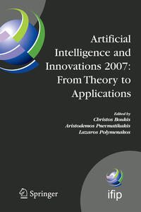 Vorderes Coverbild Artificial Intelligence and Innovations 2007: From Theory to Applications