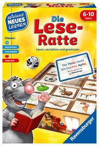 Vorderes Coverbild Die Lese-Ratte - Kinderspiel ab 6 Jahre