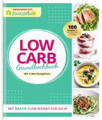Vorderes Coverbild LOW CARB Grundkochbuch