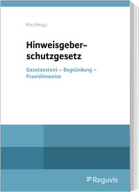 Vorderes Coverbild Hinweisgeberschutzgesetz