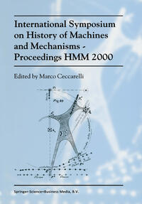 Vorderes Coverbild International Symposium on History of Machines and MechanismsProceedings HMM 2000