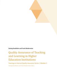 Vorderes Coverbild Quality Assurance of Teaching and Learning in Higher Education Institutions