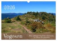Vorderes Coverbild Vogesen - Das außergewöhnliche Naturerbe im Osten Frankreichs (Wandkalender 2026 DIN A3 quer), CALVENDO Monatskalender