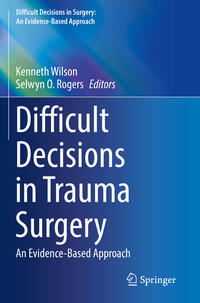 Vorderes Coverbild Difficult Decisions in Trauma Surgery