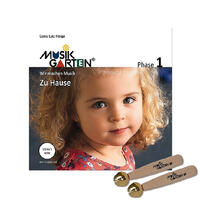 Vorderes Coverbild Musikgarten 1 - Zu Hause - Familienpaket